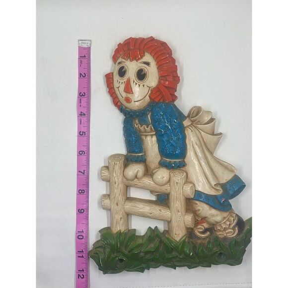 Bobbs Merrill Company 1977 Raggedy Ann Hanging Decor - Picture 6 of 6